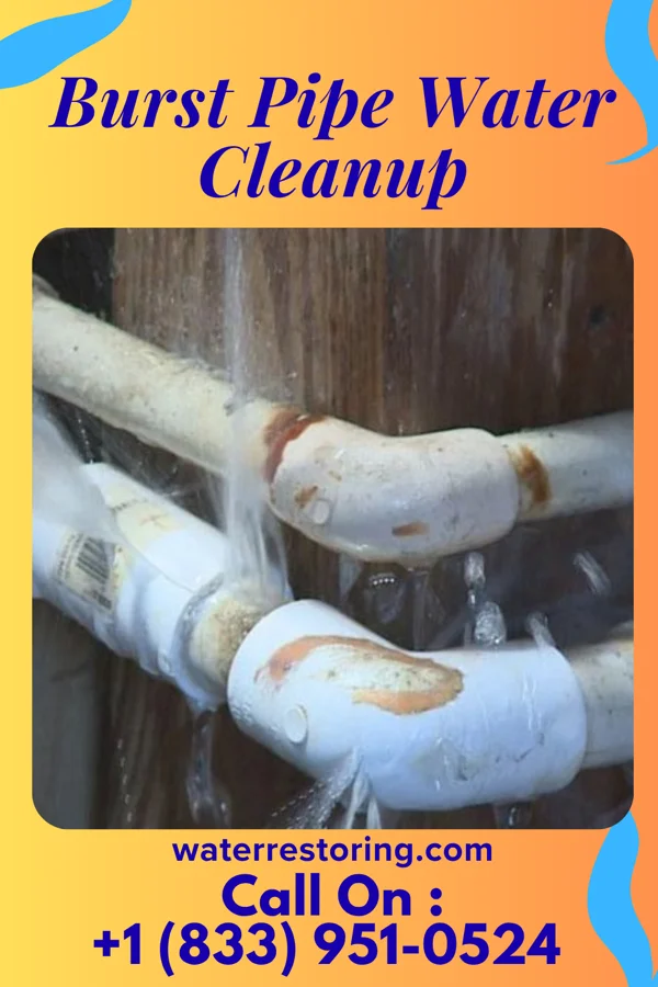 Burst Pipe Water Cleanup in Yeager, OK